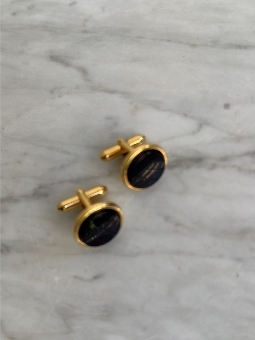 Vintage Onyx Cufflinks
